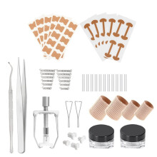 Kit per La Rimozione Delle Unghie Incarnite, Trattamento Professionale per Unghie Incarnite, Include Correttore per Unghie Incarnite e Set di Pinzette
