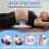 Back Stretcher for Lower Back Pain Relief, Adjustable Lumbar Traction & Spine Decompression Back Cracking Device 2