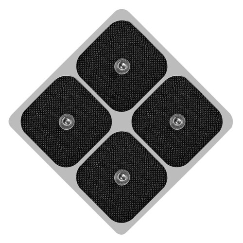 12PCS 5cmxcm Snap Self-Adhesive Electrode Patch for Compx Muscle Stimulators Massage Electrode Self-Adhesive Pad 1