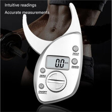 Body Fat Caliper with LCD Screen - Handheld Body Fat Measurement Tool for Men and Women, Portable Skin Fat Tester