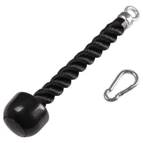 Tricep Pull Down System, Heavy Duty Cable Attachment for Home Gym, Non-Slip Grip for Tricep Pushdowns and Face Pulls 1