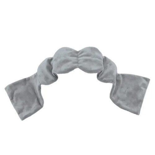Weighted Eye Sleep Mask for Light Blocking Travel Eye Blindfold for Relaxation Gravity Sleep Patchs Gray