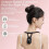 Posture Corrector Miicro Vibration Posture Training Reminder Sensor Back Posture Neck Hump Corrector 3