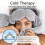Weighted Eye Sleep Mask for Light Blocking Travel Eye Blindfold for Relaxation Gravity Sleep Patchs Gray 3