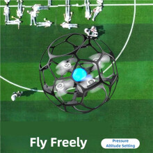 2.4G Remote Control Football Drone Children'S Flight Training RC Drone Toys Professional Racing Drone with HD FPV Kids