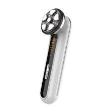 Dispositivo Facial de Microcorriente, Máquina de Estiramiento Facial, Masajeador para Apretar la Piel del Cuello, Terapia de Luz LED, Herramienta de