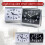Bedroom Desktop Bed Wake  Clocks Bedroom Beside Student Plastic Silent Sweeping Small Table Clock Alarm Clock-White 9