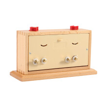 Retro Analoge Schachuhr Timer -Mechanische Schachuhr zum Aufziehen, Keine Batterie Aus Holz Erforderlich
