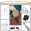 4 Pcs Silicone Headphone Organizer, Upgraded Headphone Case Data Cable Storage Bag, 7