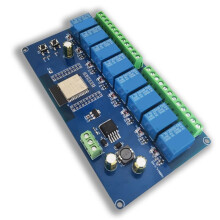 5-30V Power Supply ESP32 WIFI Moduel BLE Eight-Way Relay ESP32-WROOM Secondary Development Board