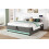4ft6 Double Hydraulic Storage Bed 4