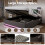 4ft6 Double Hydraulic Storage Bed 16