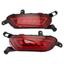 1Set Car LED Rear Fog Lamp Bumper Light Brake Light Turn Signal Light Reflector for CX-3 CX3 2015-2020
