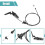 7937Q8 7937.Q8 Hood  Release Cable for  Berlingo Multispace 2008-2020 Hood  Release Handle 5
