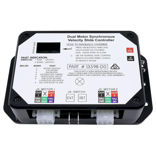 Dual Motor Synchronous Velocity Slide Controller 13398-D0 for Lippert V-Sync II