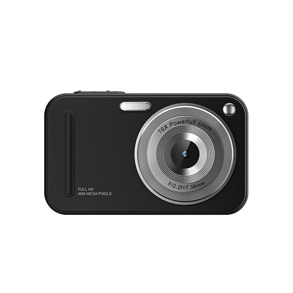 Digital Camera, Autofocus 48Mp Af 4K Camera For Kids With 16X Zoom Anti Shake For Teens Kids Black 6031282522816