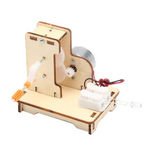 Schüler Kinder DIY Elektrisches Windautomodell Physikalische Experimente Technologie Spielzeug Selbstverbesserung in Unterhaltungsneuheit