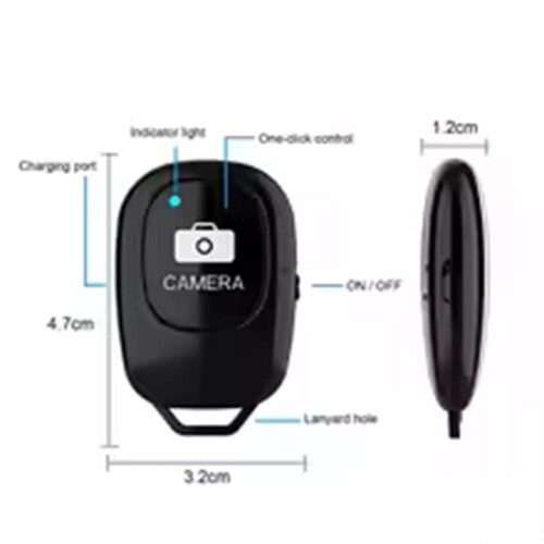 Rechargeable, Portable, No Delay, Driver-Free Remote Shutter, ABS Mobile Phone Wireless  Remote Shutter 2