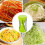 Cucumber Shredder Tool Handheld Portable Shredder Tool Labor-Saving Grater Veggie Shredder Carrot Slicer White 7