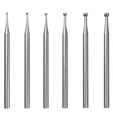6 Pcs Open Mouth Cup Burr - 3/32 Inch Shank Jewelry Setting Cup Burs Wire Rounder Bits Lapidary Making Bits (008-023)