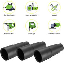 6 Pieces Vacuum Cleaner Adapter, Universal Vacuum Cleaner Adapter, Vacuum Hose Converter Adapter, Vacuum Tube Adapter