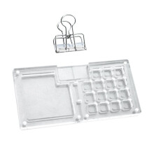 Portable Palette, Travel Paint Palette, Watercolour Sketchbook, with Metal Clip, Gift for Painters and Artists D A