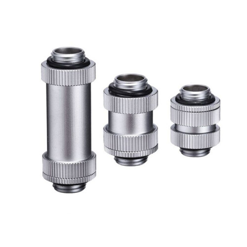 Conectores Rotativos Macho para Macho G1/4 Polegadas - Conexões de Resfriamento de Água SLI de Cobre para PC, Comprimentos Ajustáveis G 1