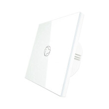 WiFi Boiler /Water Heater Controller 20A Tuya APP Remote Control Alexa Home Voice Glass Panel EU Plug White