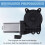 67628362063 Car Front Left Window Regulator Motor Power Window Motor for  3' X5 Z4 E46 E53 E85 1997-2009 5