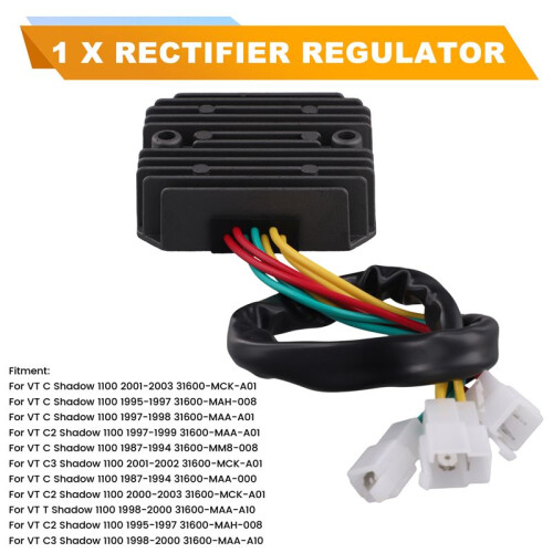 31600-MCK-A01 Motorcycle Rectifier Regulator for  VT C Shadow 1100 1987-2003 31600MCKA01 1