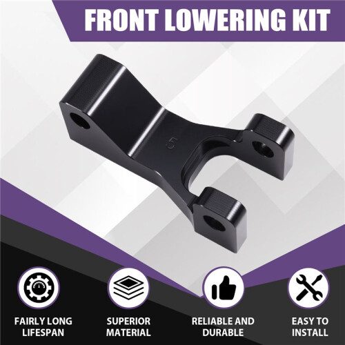 Motorcycle Front Lowering Block Bracket Kit for  KFX 400  LT Z400 ARCTIC CAT DVX 400 Front Lowering Kit 1
