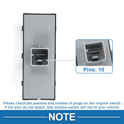 Power Window Control  6RD959857D for   2011-2013 Accessories