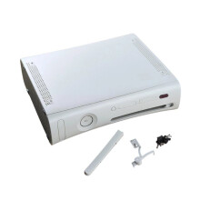 Complete Housing Shell Case Kit for 360 Fat Accessories for 360 Phat Game Console White