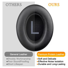 Replacement Ear Pads for 700 Headphones Earpads NC700 Ear Cushions Cover Foam Pad Headset Parts Black