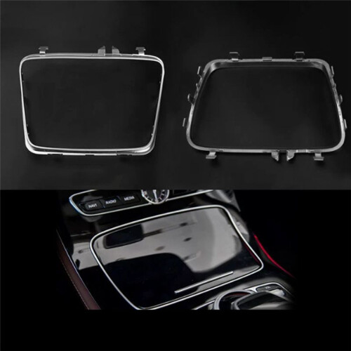 Car Center Console Cup Holder Trim Frame 2136830500 for   E Class W213 2015-2020 2