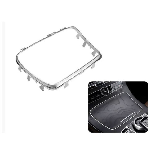 Car Center Console Cup Holder Trim Frame 2136830500 for   E Class W213 2015-2020 2