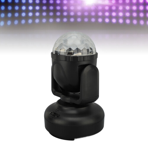 Luce LED a sfera rotante 16-in-1, con 2x AAA, multicolore 2
