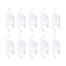 10PCS Roof Molding Clip Decorative Strip Buckle Guide Rail Trim Strip MR437481 for Pajero Montero V73 V77 V93