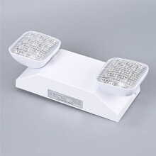 EU2C M6 LED Emergency Light Commercial Use 2 Lamps 90-Minute Battery Backup Power