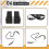 Car Dual QC3.0 Fast Charger Socket 12V/24V USB Charging Socket Power Adapter for   6  5 2006-2012 7