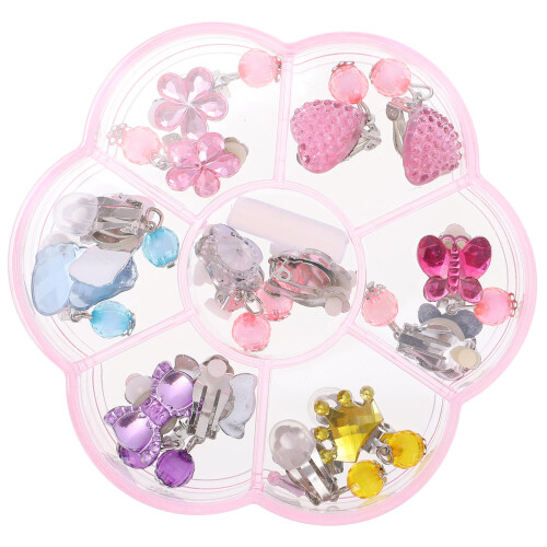 Boucles Clips Enfants Multicolores Design Cartoon Amusant 1