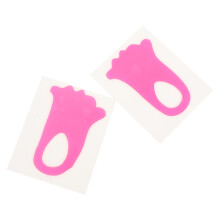 4Pièces Stickers Silicone Rosés Anti-Rides Pour Femme