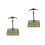 8Pièces Support Tabletop Figurines PVC Noir Design 4