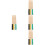 16Paires Ensemble Baguettes Percussion Bois Surface Lisse Confortable 8