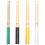 16Paires Ensemble Baguettes Percussion Bois Surface Lisse Confortable 3