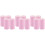 12 Pack Thermal Printer Paper Rolls Pink for Supermarket 6
