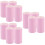 12 Pack Thermal Printer Paper Rolls Pink for Supermarket 9