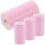 12 Pack Thermal Printer Paper Rolls Pink for Supermarket 2