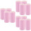 12 Pack Thermal Printer Paper Rolls Pink for Supermarket 8