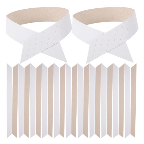 400Pièces Bandes De Chemise Soutien